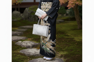 黒留袖母親サブバッグ1